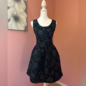 Forever 21 Black Floral Mini Dress